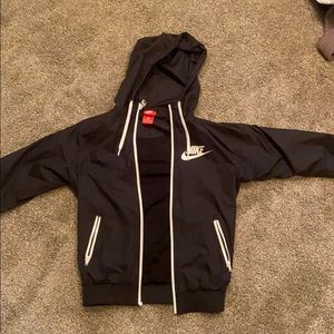 Black Nike Windbreaker